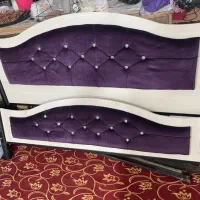 تخت دونفره و‌تشک طبی نو