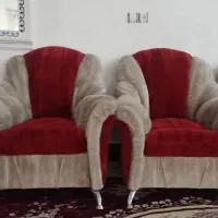 مبل راحتی 7 نفره|مبلمان خانگی و میز عسلی|عجب شیر, |دیوار