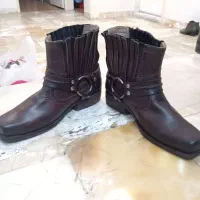 نیم بوت آمریکایی مردانه  فوت کورت تمام چرم ۴۱-۴۰