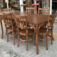 صندلی چوبی میزناهارخوری سناتور %