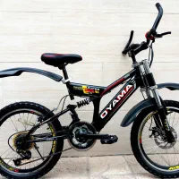 دوچرخه 20دنده ای کمکدار ترمز دیسکی درحد آکبند