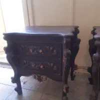 دو عدد پا تختی منبت