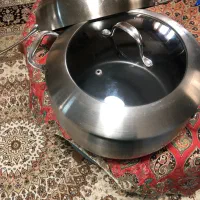 قابلمه و ماهی تابه سایز خیلی بزرگ