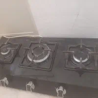 گاز ۳شعله رومیزی با جرقه زن