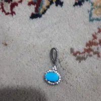 پلاک نقره فیروزه