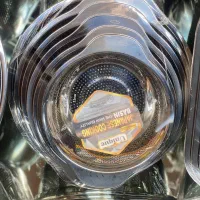 آبکش لگن استیل دسته دار بدونه دسته سینی استیل