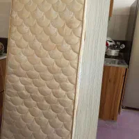 تشک تک نفره رنگ کرمی