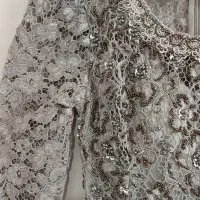 پیراهن مجلسی سنگ دوزی شده|لباس|بروجن, |دیوار