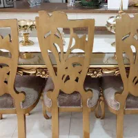 میز غذاخوری چوب گردو