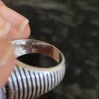 دو عدد انگشتر نقره|بدلیجات|دوگنبدان, |دیوار