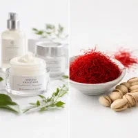 محصولات آرایشی ارگانیک و زعفران اصل