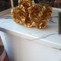 پنج عدد گل برنز