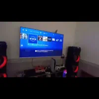 تعدادی لوازخونگی (لوازم برقی)دوچرخه حرفی نو|تلویزیون و پروژکتور|بشاریات, |دیوار