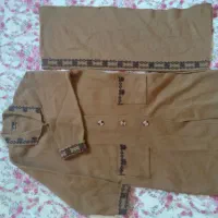 پالتو بافت با شال