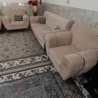 مبل ۸ نفره کاملا سالم و نو|مبلمان خانگی و میز عسلی|سرپل ذهاب, |دیوار