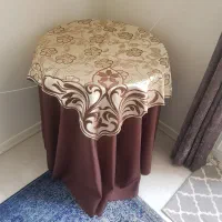 میزخاطره همراه ساتن ورومیزی زیبا