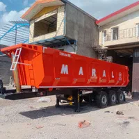 تولیدانواع تریلرهای کمپرسی لبه تیغه کانتین کفی