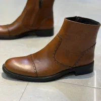 کفش چرم طبیعی نیم بوت (1 سال ضمانت)|کیف، کفش، کمربند|مشهد, ویلاشهر|دیوار