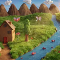 سه بعدی کردن نقاشی‌ کودکان (قیمت منصفانه)