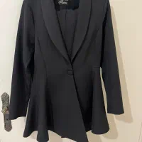 مانتوکتی وشلوارمزون دوز دوز