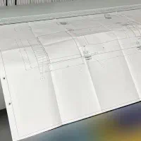 چاپ پلات /اسکن طولی تا عرض یک متر/نقشه/اوراق اداری