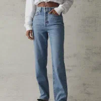 شلوار لی،شلوار جین،مام استایل،مام فیت،بگ