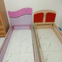 تخت خواب یکنفره نوجوان|تخت و سرویس خواب|مشهد, مصلی (کارمندان اول)|دیوار