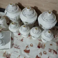 جا ادویه ای کامل با نمکدان و جا آبلیمویی|ظروف سرو و پذیرایی|شاهینشهر, عطار|دیوار