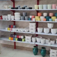 فروش گلدان سرامیکی بصورت کلی بعلت تغییر شغل