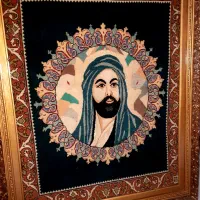 تابلو فرش دستباف حضرت امام حسین