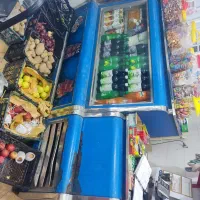 یخچال ویترینی قدیمی سالم