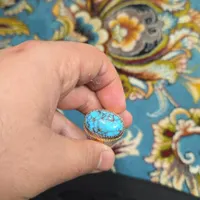 انگشتر فیروزه نیشابوری رنگ فوق العاده زیبا|جواهرات|تهران, دولت‌آباد|دیوار