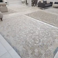 فرش ماشینی ۲در ۳ اطلس نقرهای برجسته|فرش|مشهد, جانباز|دیوار