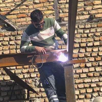 جوشکاری تمام لاین های ساختمان منصف