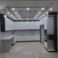 ساخت و نصب کمد دیواری و کابینت ام دی اف|کتابخانه، شلف، قفسه‌های دیواری|رامهرمز, |دیوار