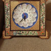ساعت دیواری مینا کاری اصفهان