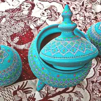 ست قندون نقطه‌کوبی کار دست تعداد محدود