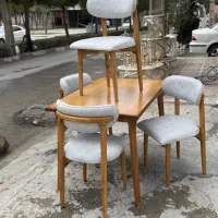 نهار خوری ۴ نفره مینی مال چوب راش ۱۳۵۰۰