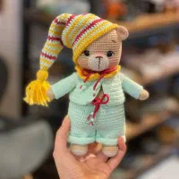 عروسک دستبافت