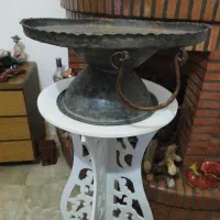 منقل مسی عتیقه|کلکسیون اشیاء عتیقه|رشت, سعدی (تختی)|دیوار