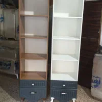 کتابخانه ایستاده ملامینه پویا با ضمانت عرض ۵۰|جاکفشی، کمد، دراور|الوند, |دیوار