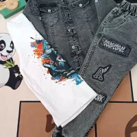 سه تیکه لی، شلوار ذغالی|کفش و لباس بچه|مشهد, مصلی (کارمندان اول)|دیوار