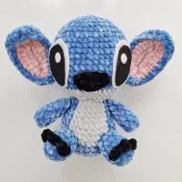 عروسک های بافتنی با مخمل و ساده