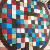 فرش گرد و فرش کودک|فرش|رباط‌کریم, رباط‌کریم|دیوار