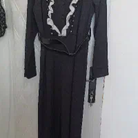 پیراهن مشکی بلند مجلسی نونو سایز 44