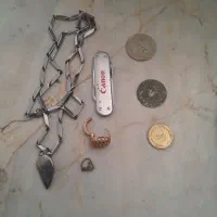 سکه چاقوگردنبدخوشکل ویک عدد اوتوسالم