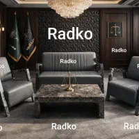 مبلمان اداری،با کیفیت بالا،کد 077