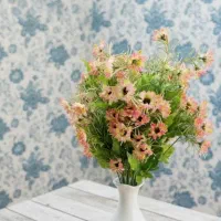 ۴ عدد گل مصنوعی زیبا تمیز و مرتب|گل مصنوعی|میاندوآب, |دیوار