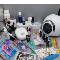 ابزاروسایل لوازم کاشت ناخن سوهان برقی یووی اقتصادی