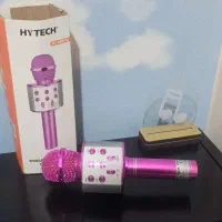 میکروفون و اسپیکر کارائوکه